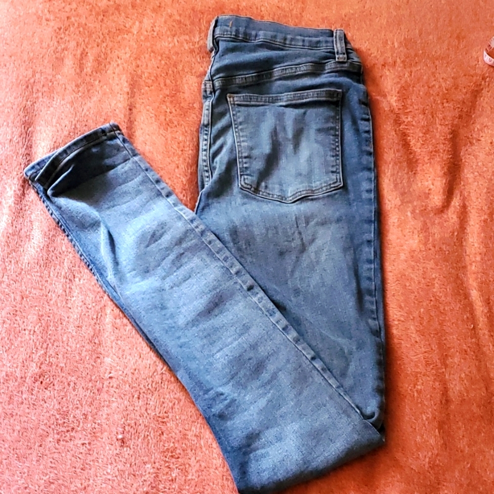Free people skinny high rise jeans
